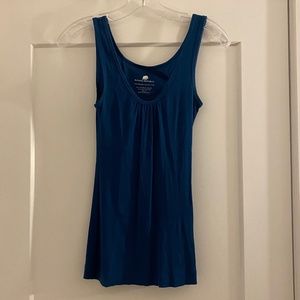 Teal blue Banana Republic ribbed tank